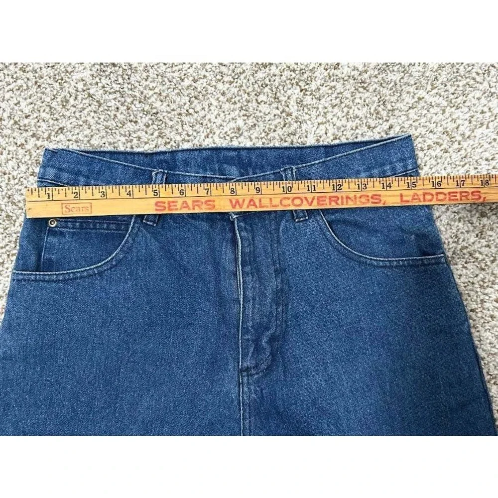 Scheels Outfitters Mens 30x30 Brush Guard Work Jeans Denim Canvas Overlays Blue